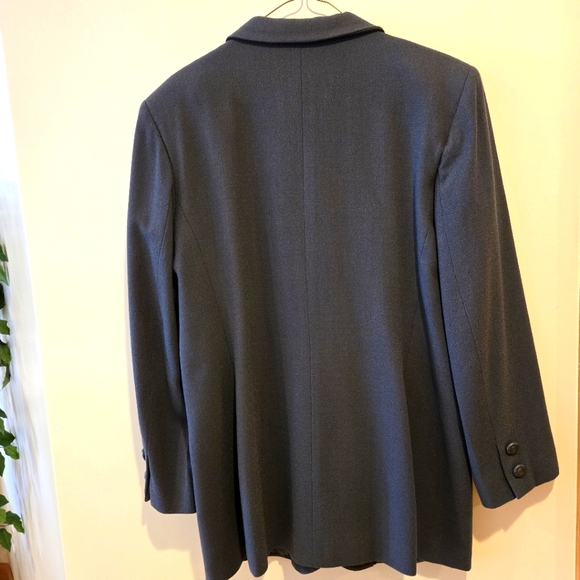 Kasper Classic Grey Woman's Jacket/Blazer, Size 12 - Picture 2 of 7